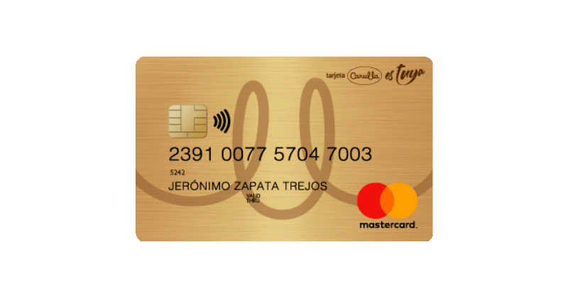 tarjeta de crédito Carulla Mastercard Gold